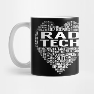 Rad Tech Heart Mug